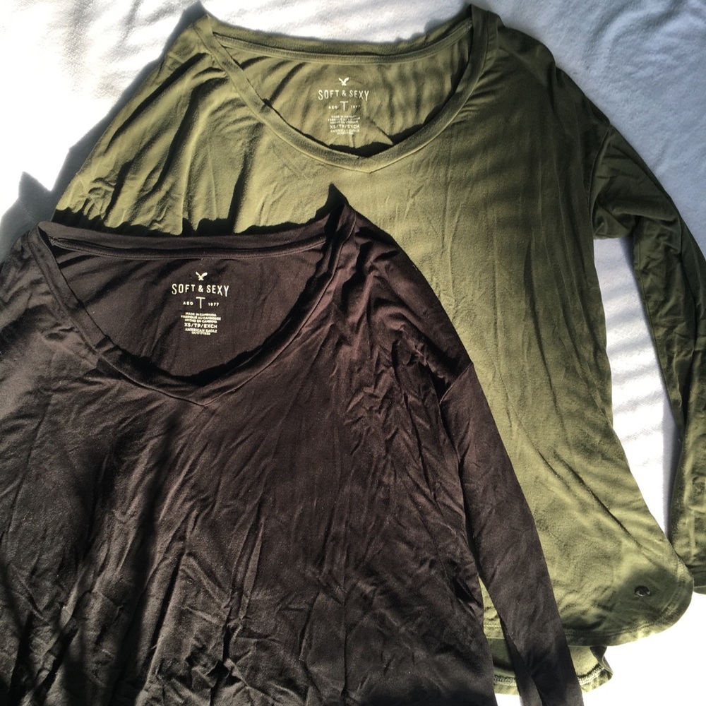 American Eagle Soft & Sexy long sleeves